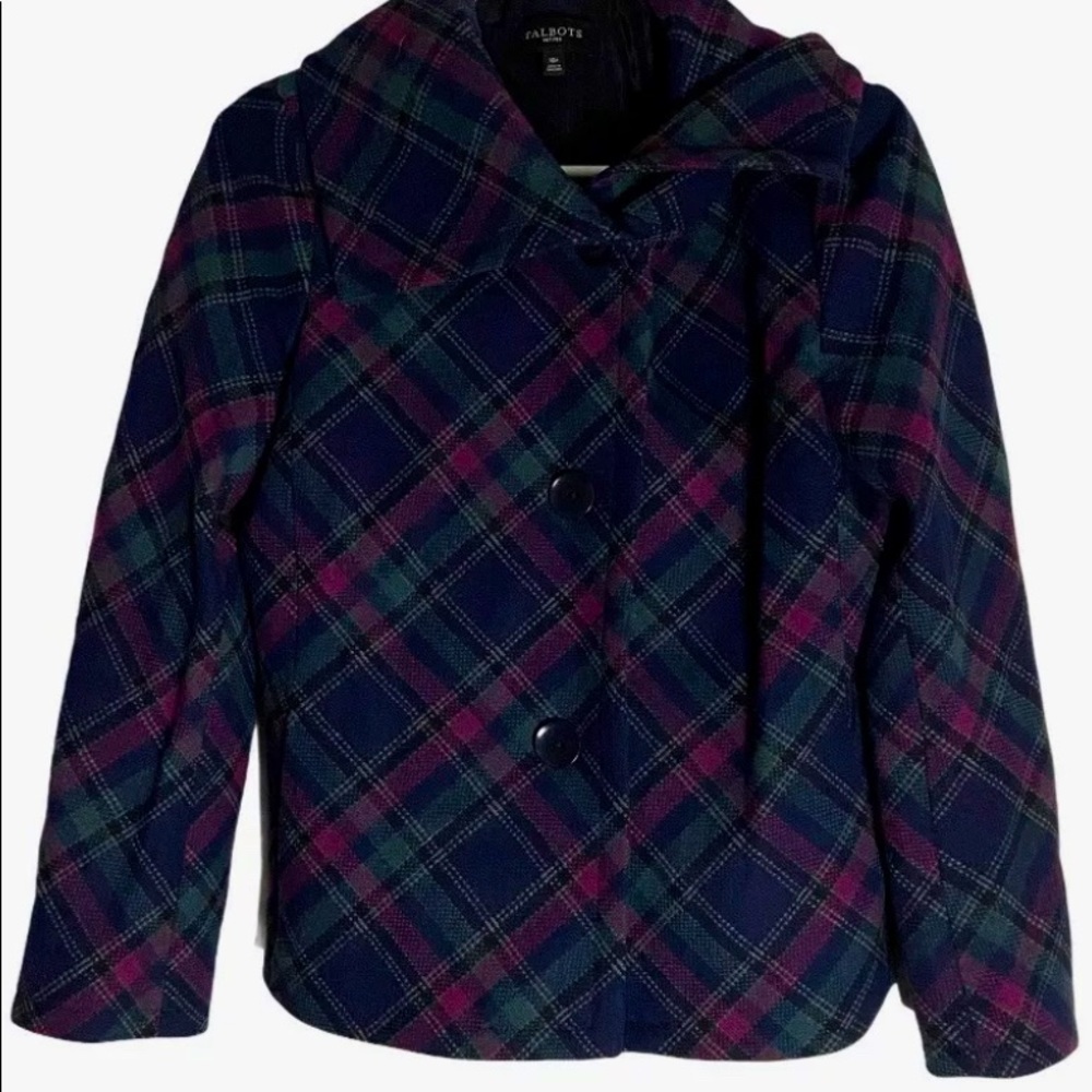 Talbots Wool Jacket Size Petite 10